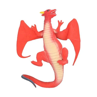 Dragón apretable de goma