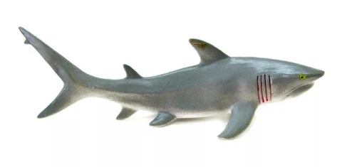 Tiburón apretable de goma